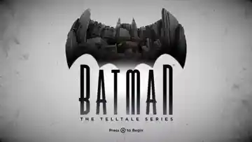 Batman - The Telltale Series (USA) (v1.06) (Update) screen shot title